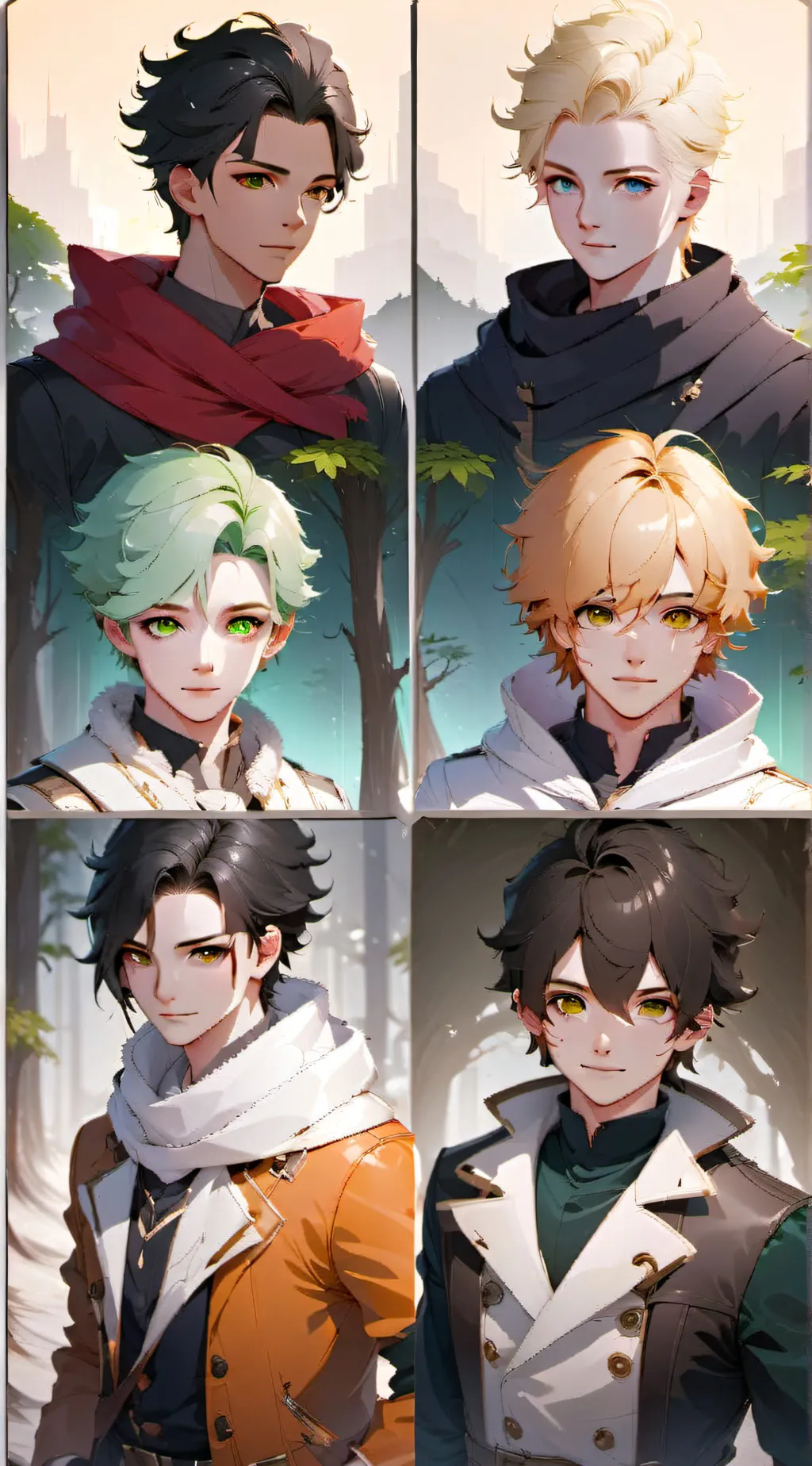ai character: Brothers 👺 background