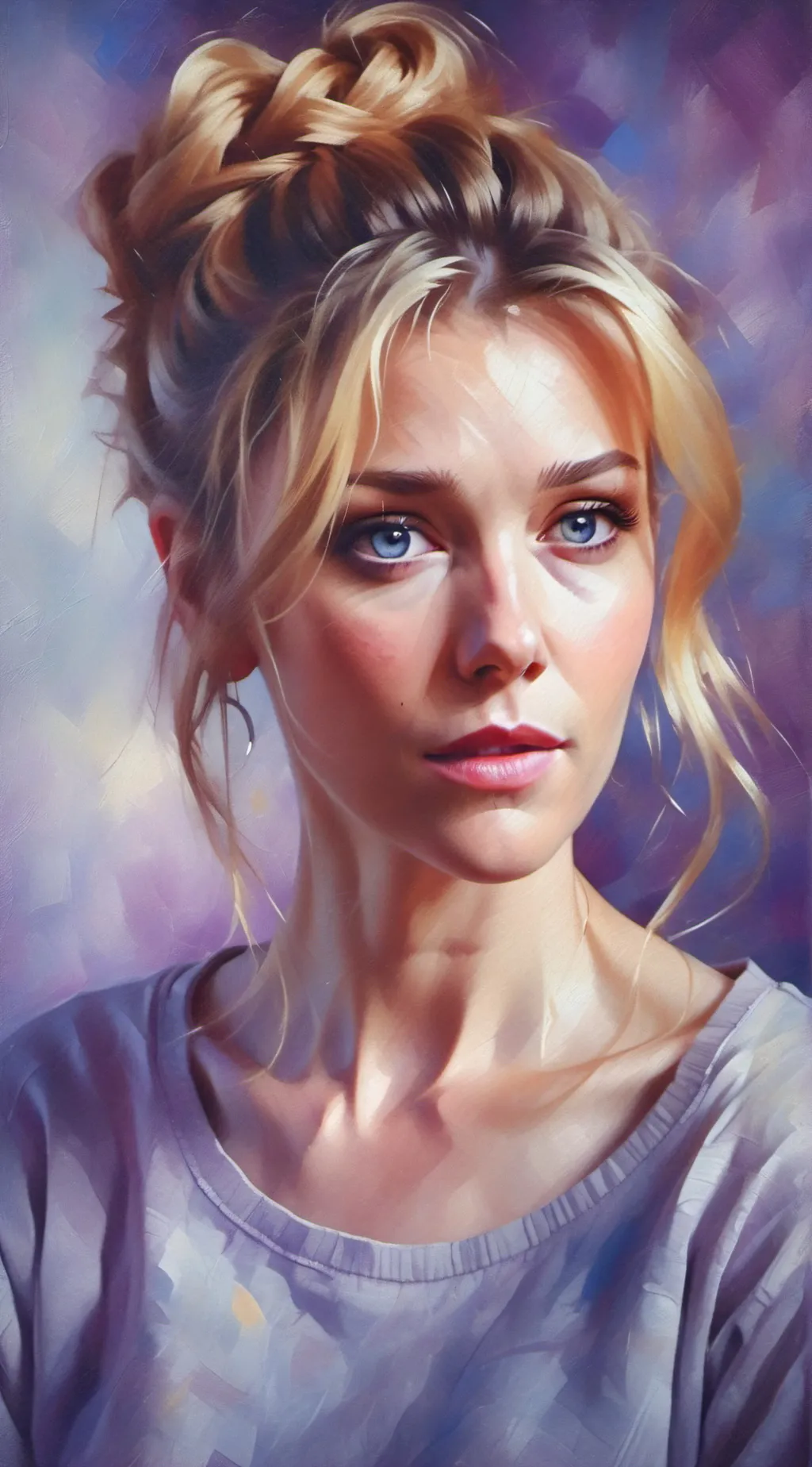 ai character: luna background