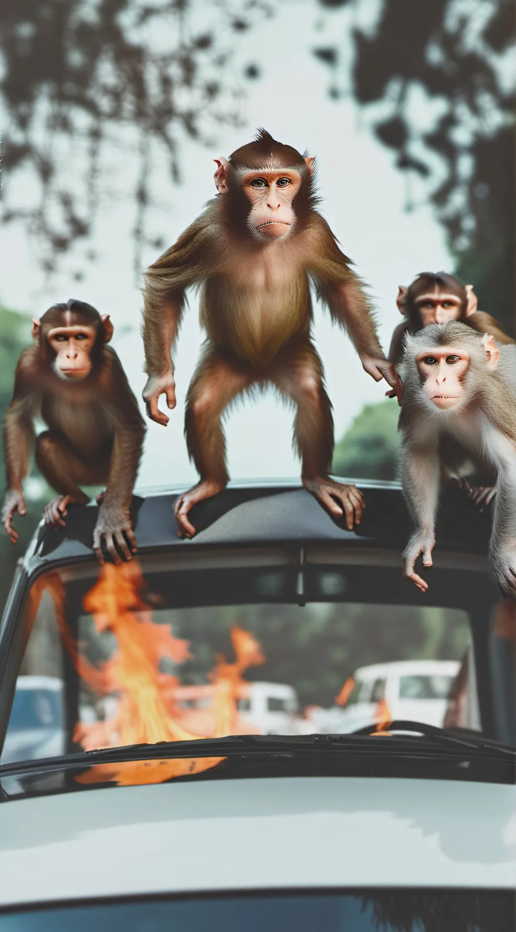ai character: Planet Of The Apes background