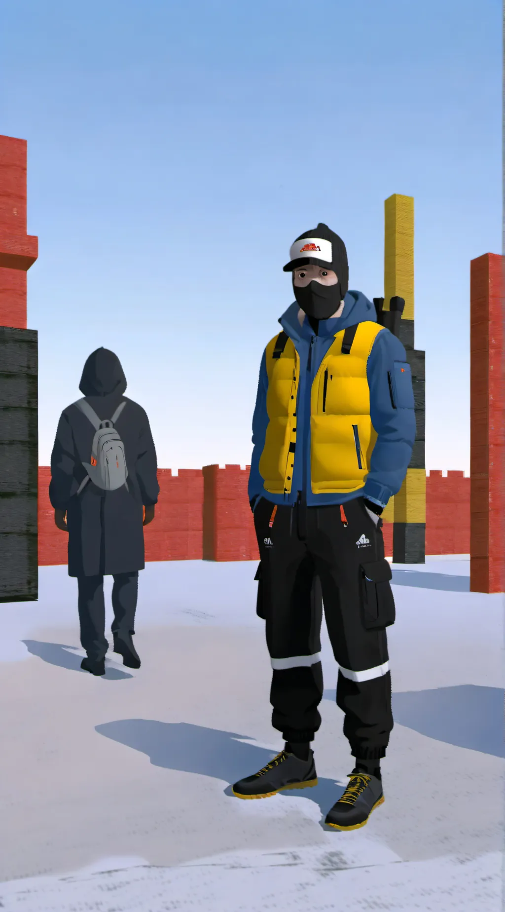 ai character: simon  background