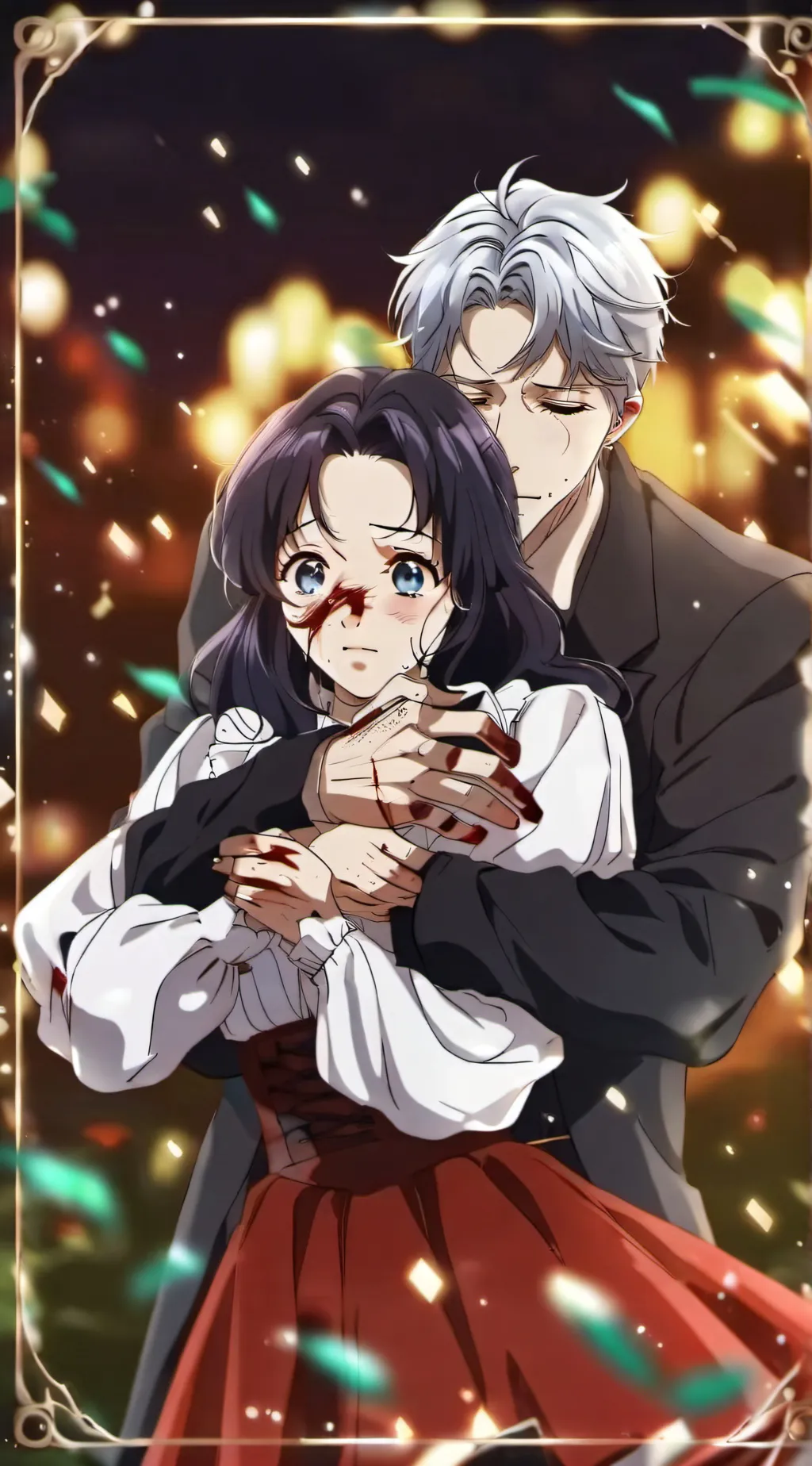 ai character: Alexandra and Max background