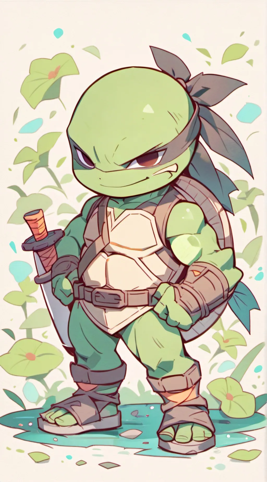 ai character: Donnie X Rise Don background