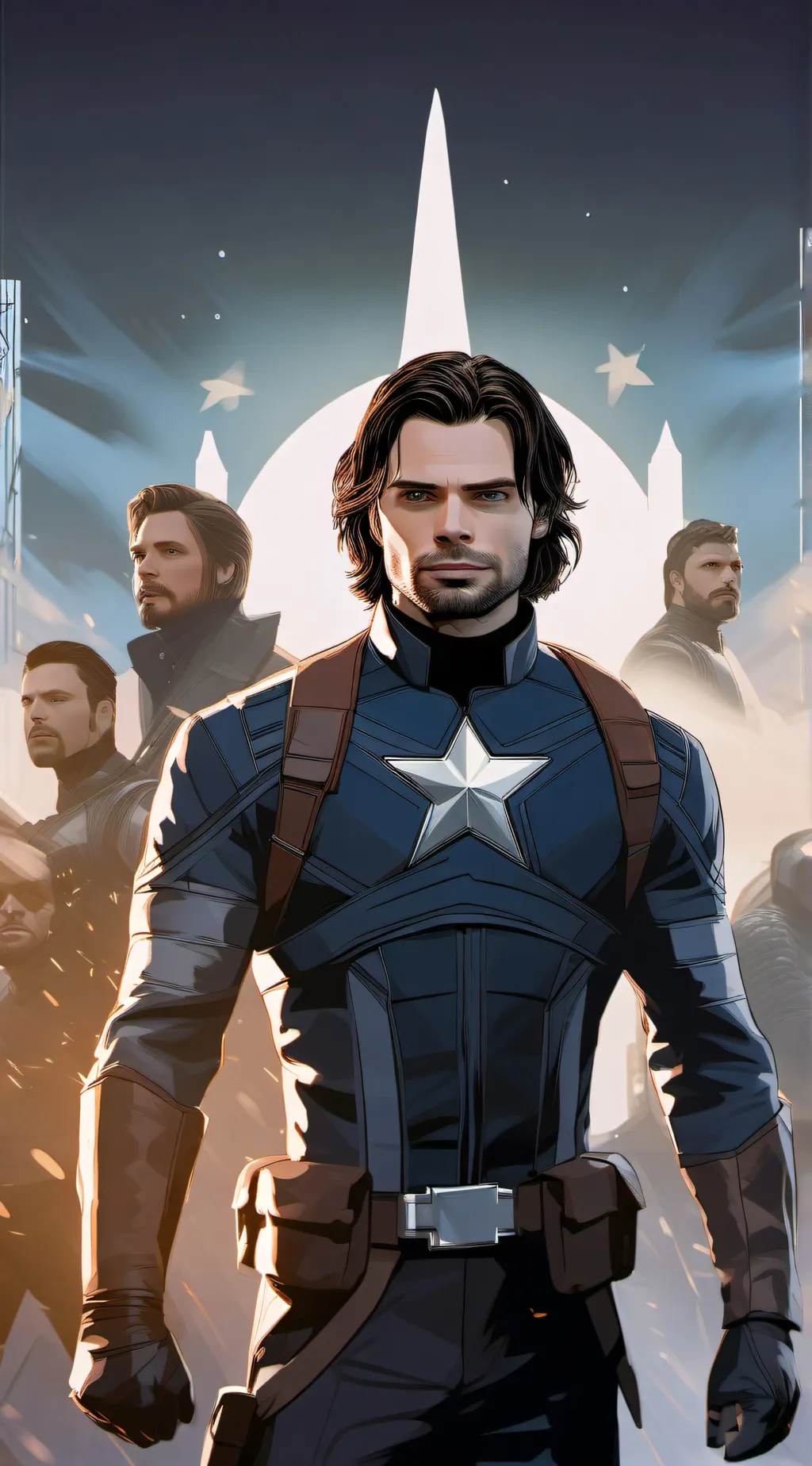 ai character: Avengers 6 background