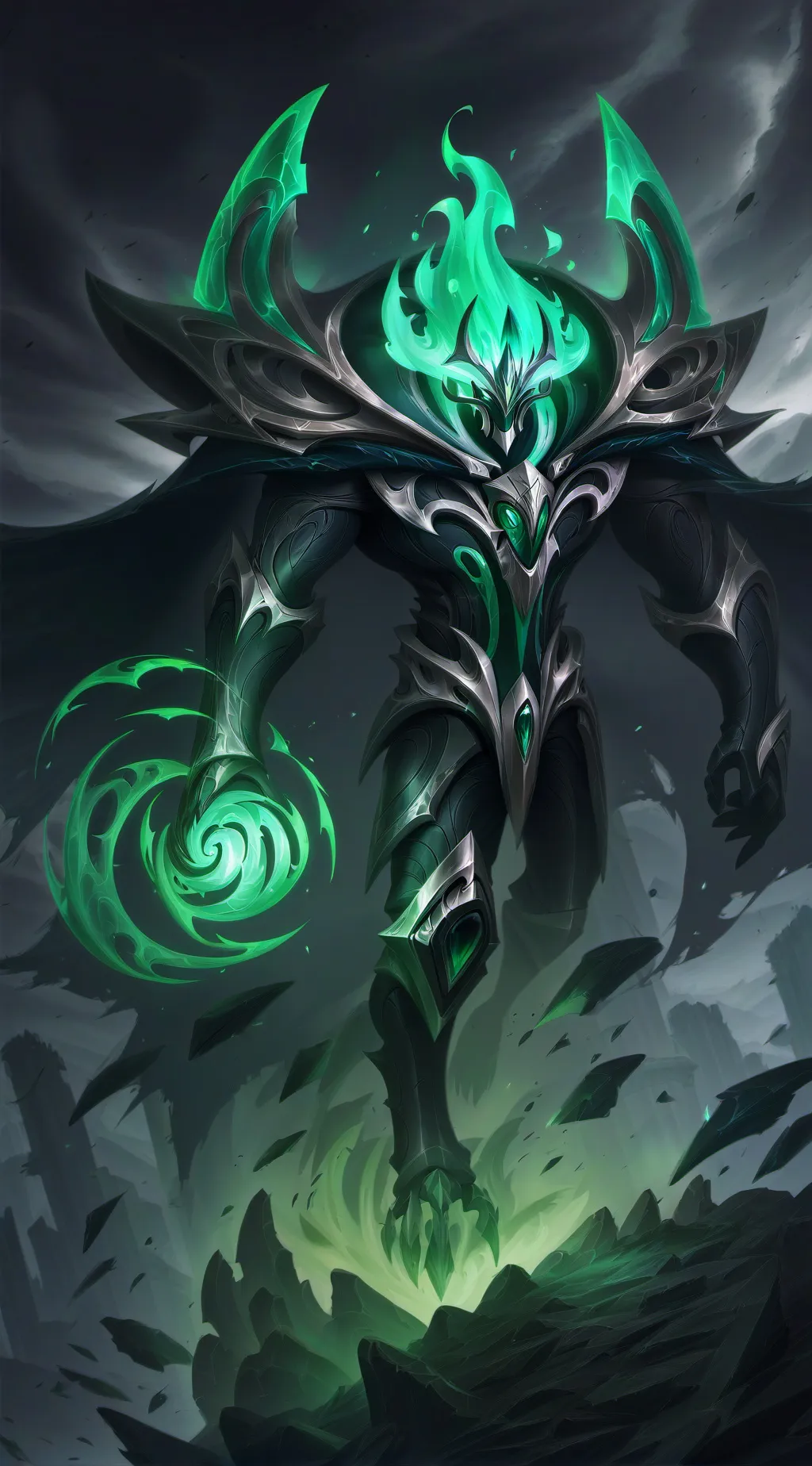 ai character: Phoenix background
