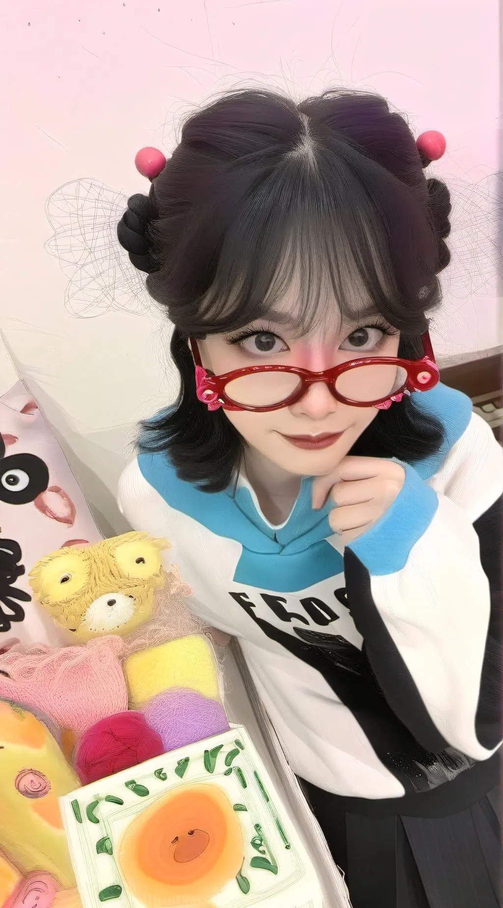 ai character: Kaori-Sensei background