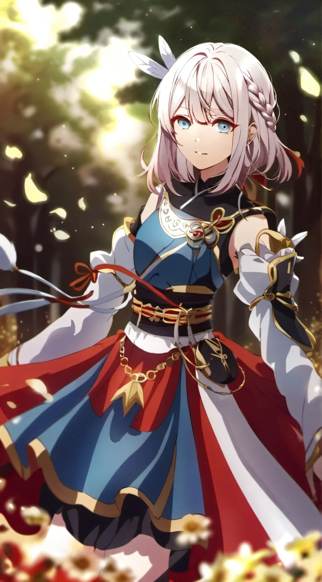ai character: Teka Teka background