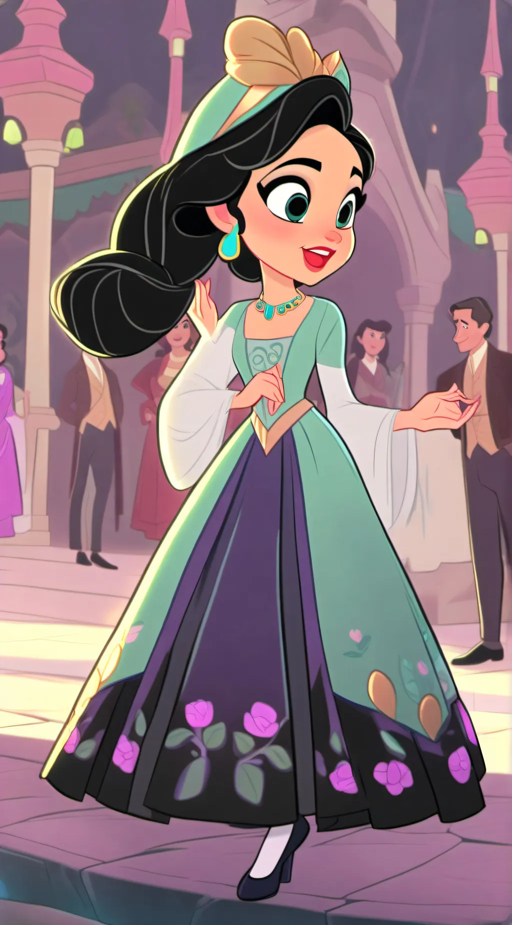 ai character: Eltzer (°_°) background