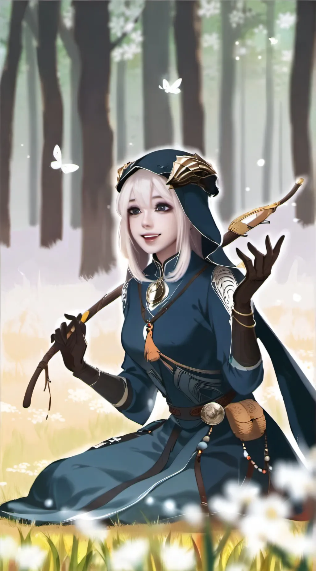 ai character: Evelyn background