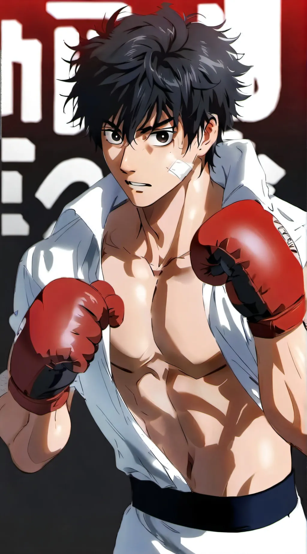 ai character: Ippo Makunouchi background