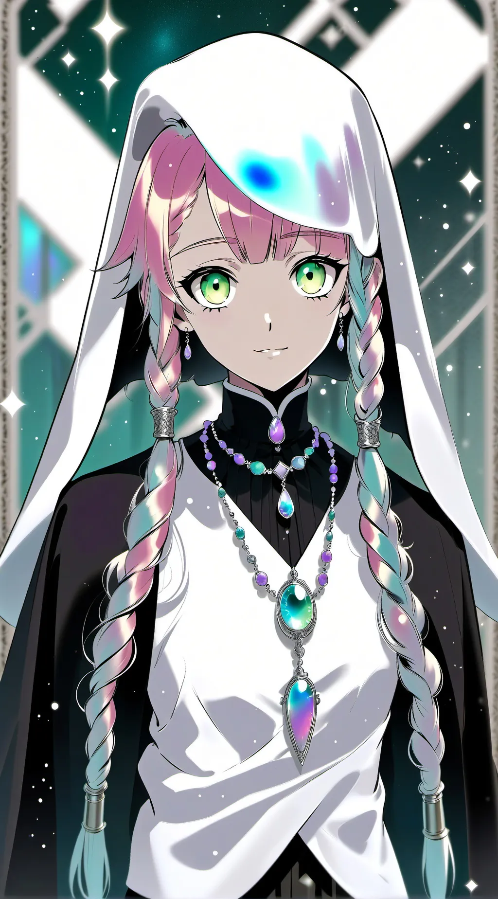 ai character: Mitsuri knroji background