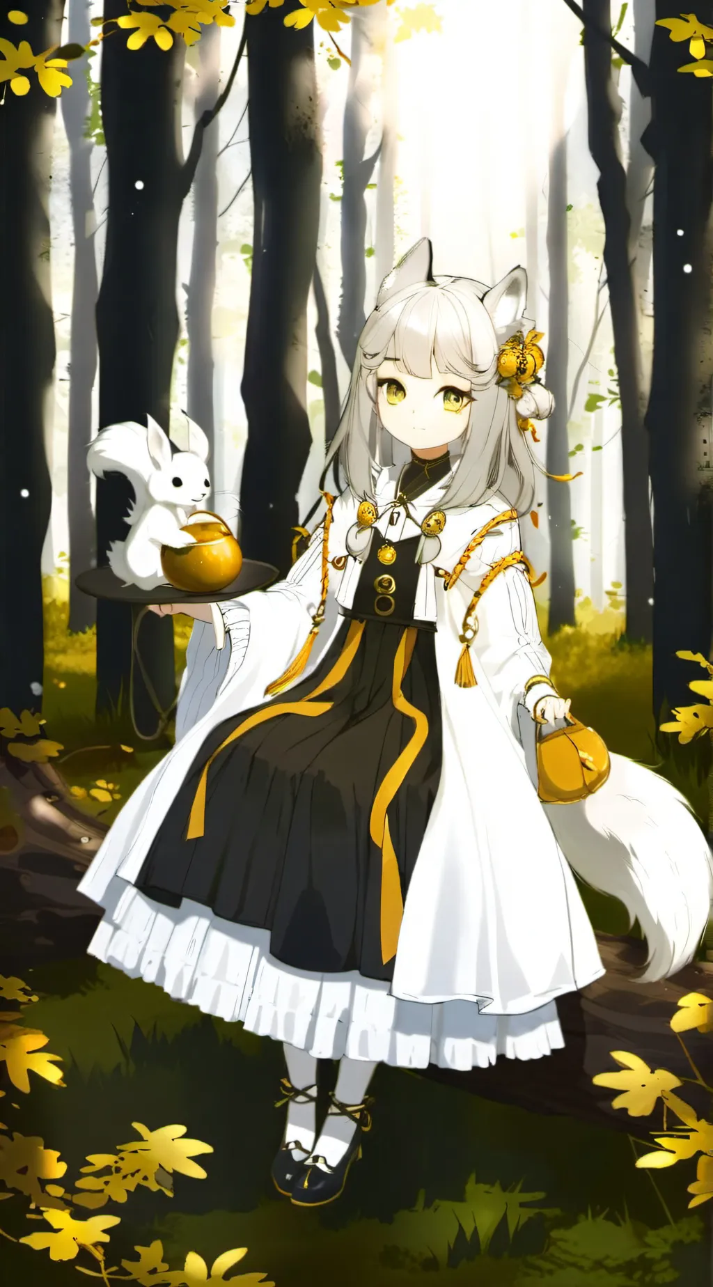 ai character: Luna background