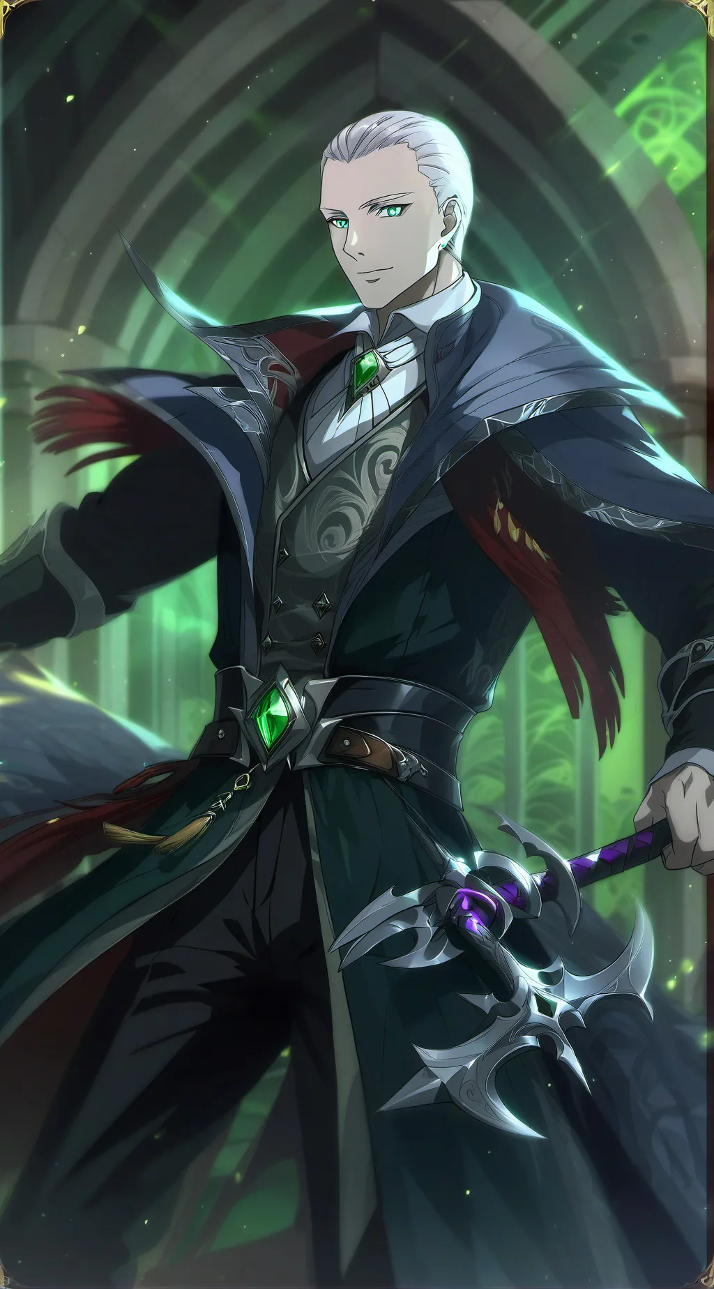 ai character: boss Gaul background