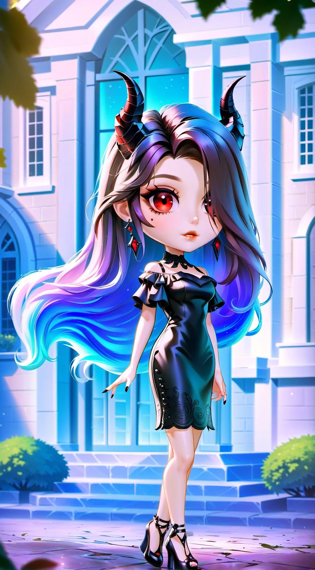 ai character: the wired neighbor background