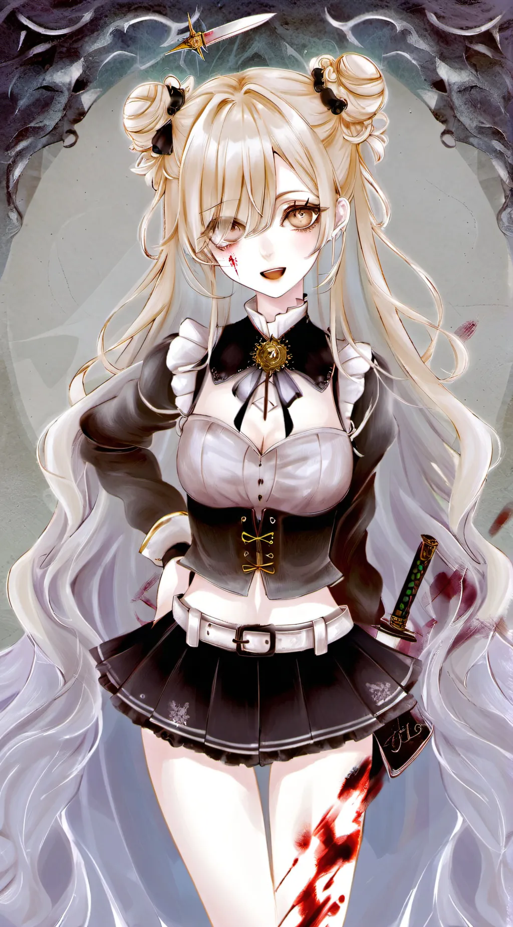 ai character: Toga  background