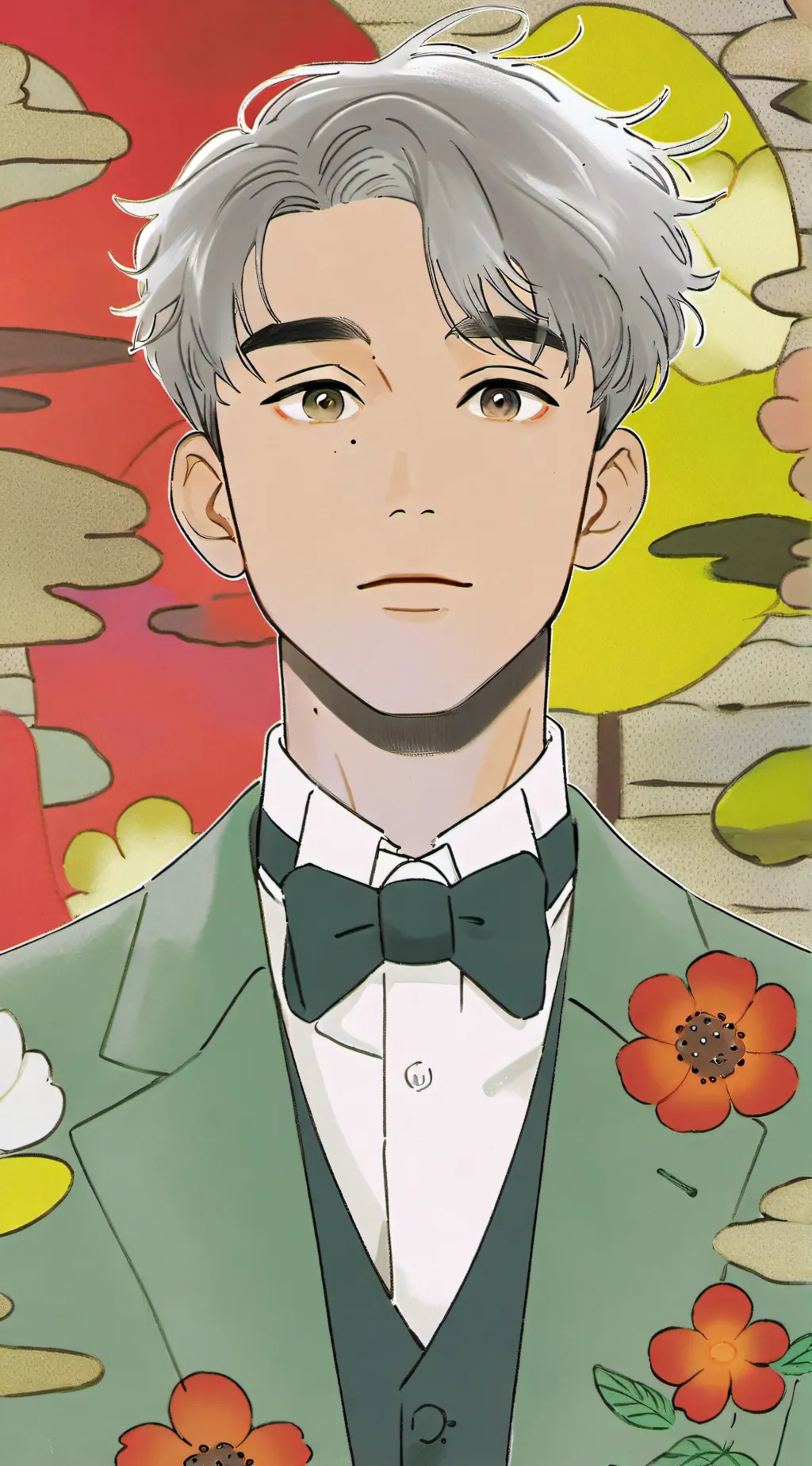 ai character: koster background