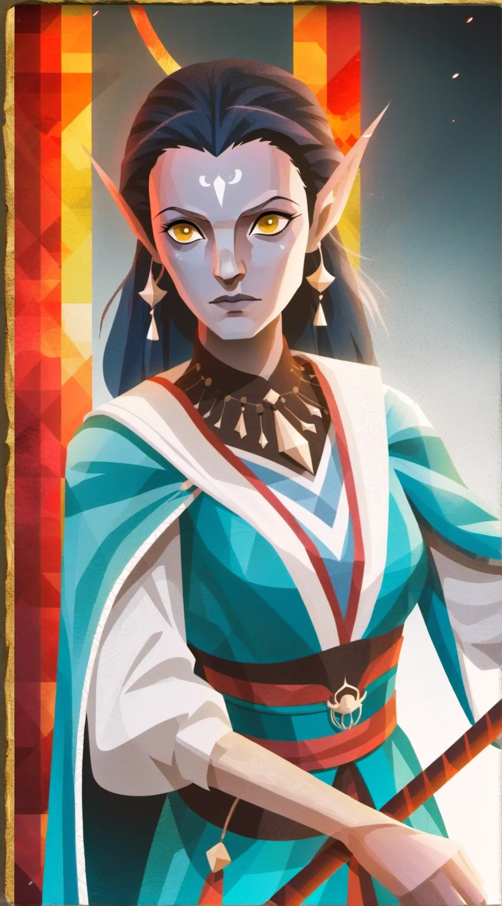 ai character: avatar background