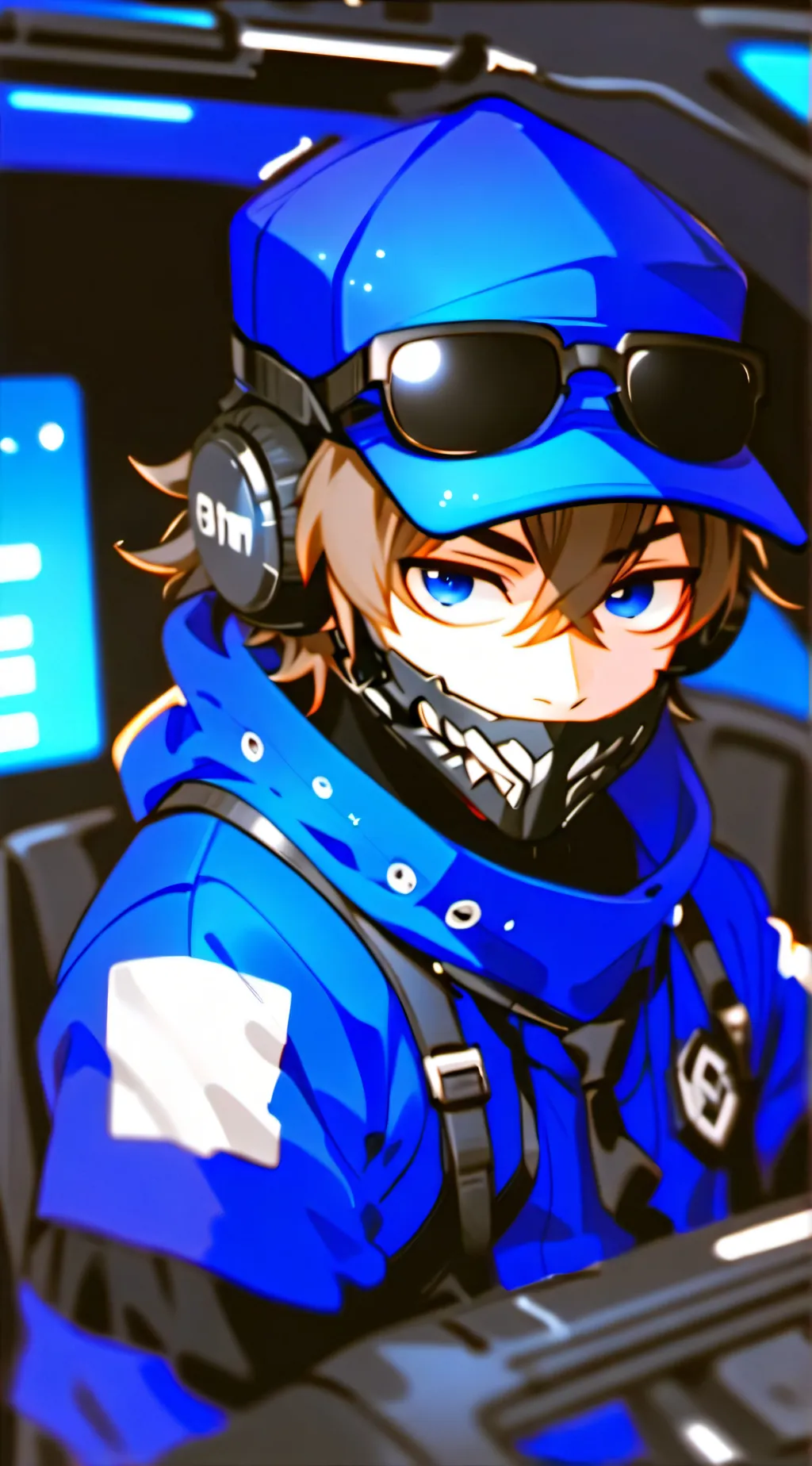 ai character: Glitcheur 63 background