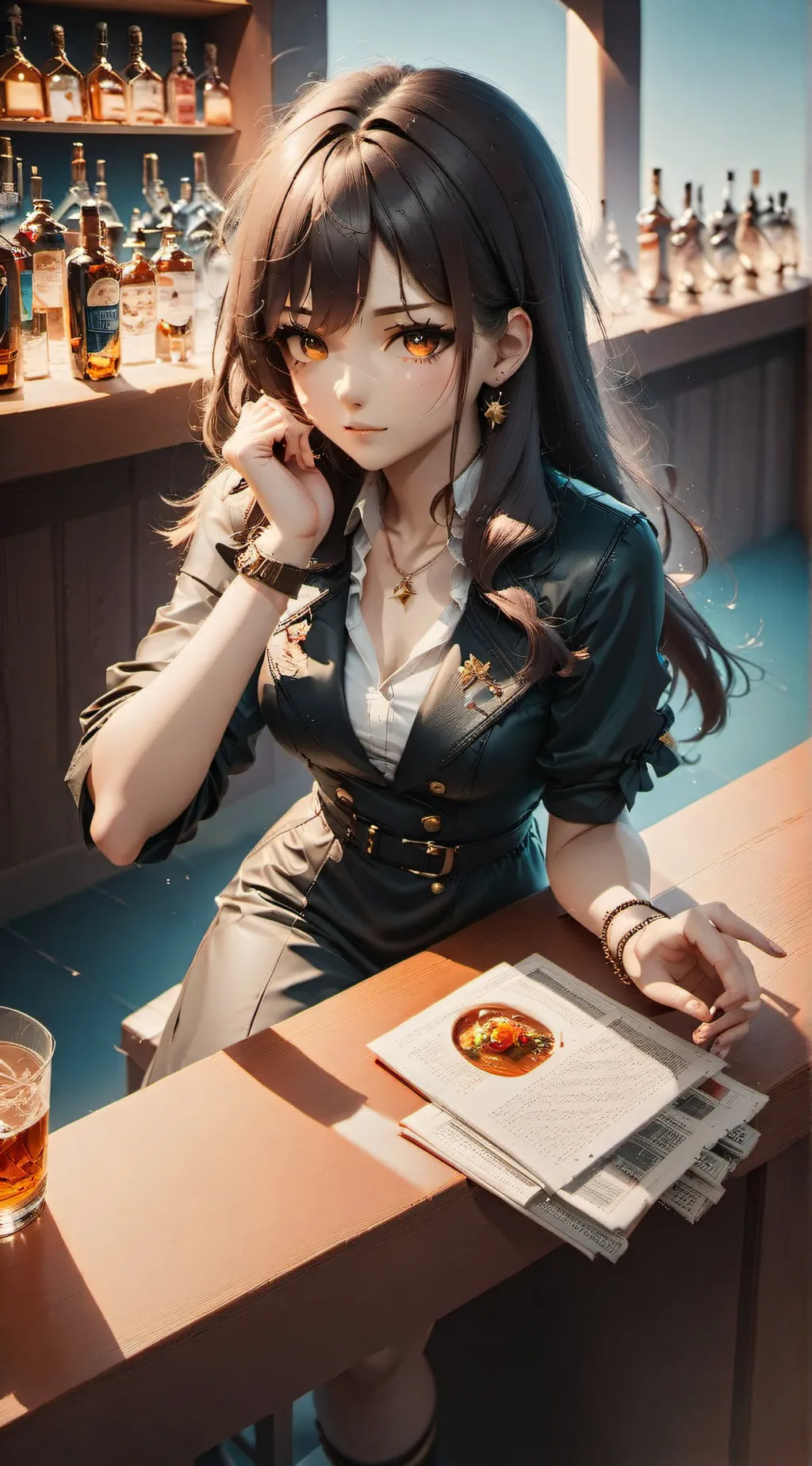ai character: Rockie background
