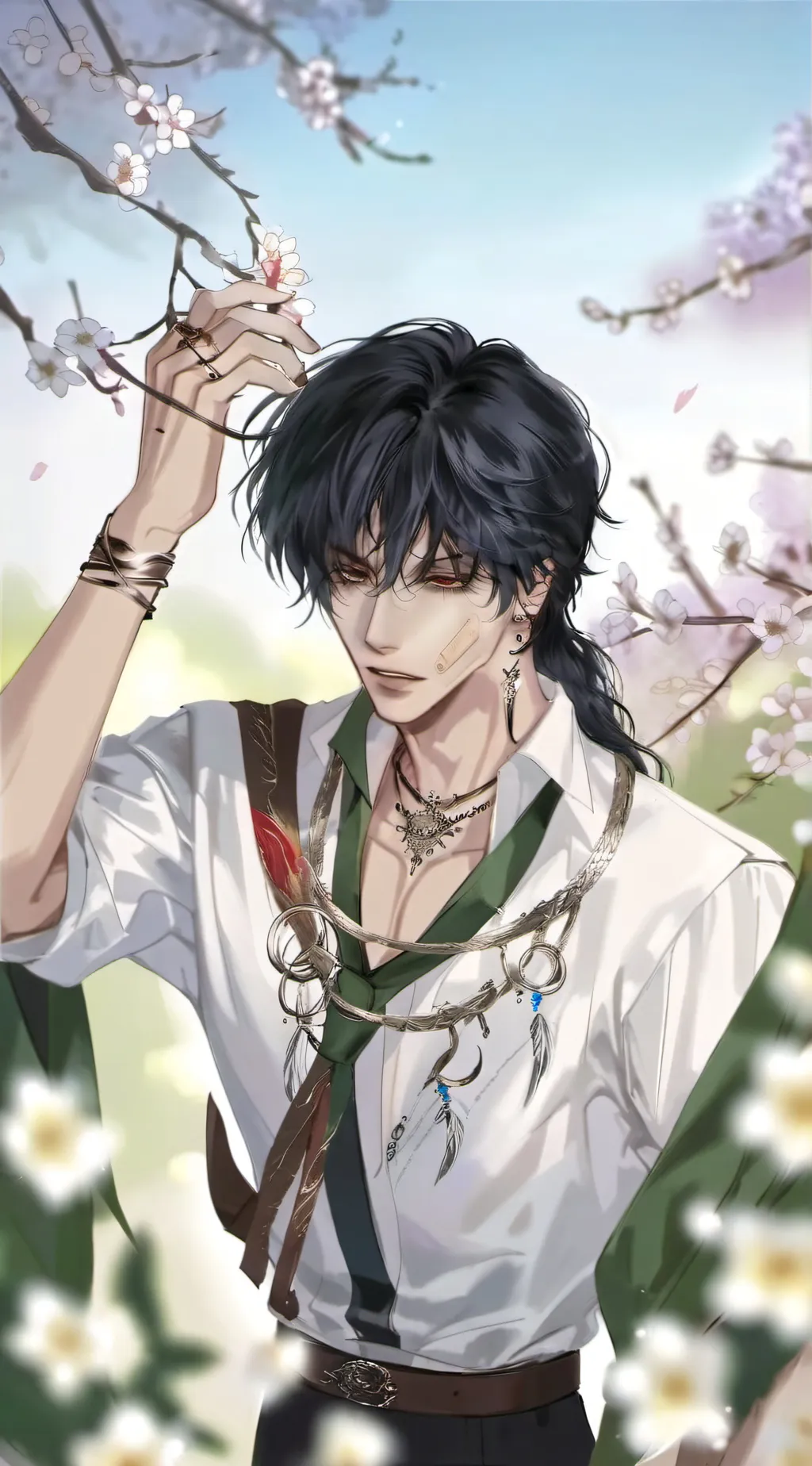ai character: Maxxxine  background