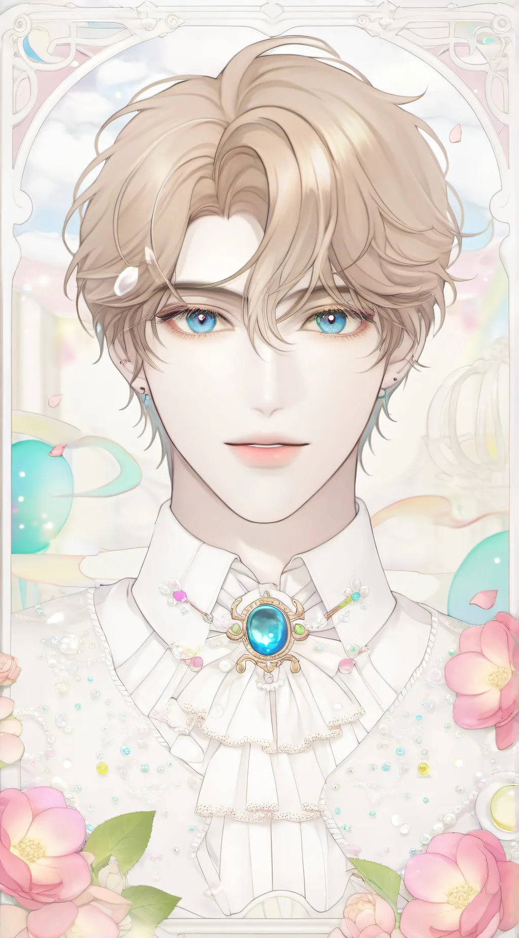 ai character: Leo background