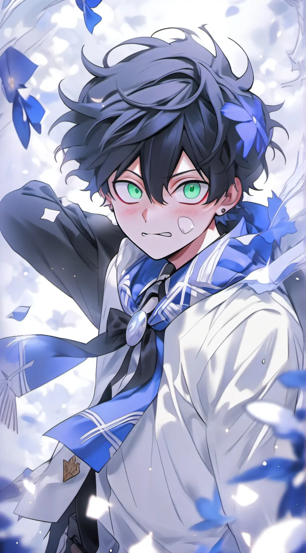 ai character: todoroki background