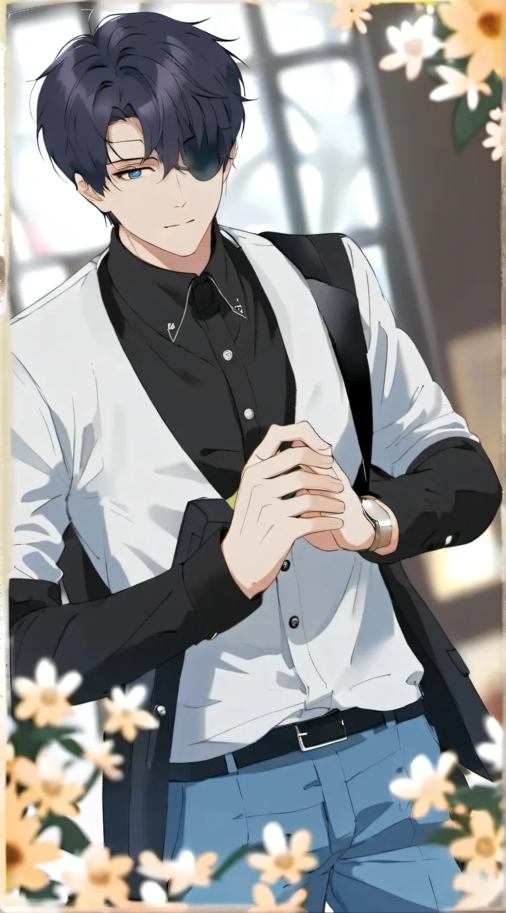 ai character: °♡Jaxon♡° background