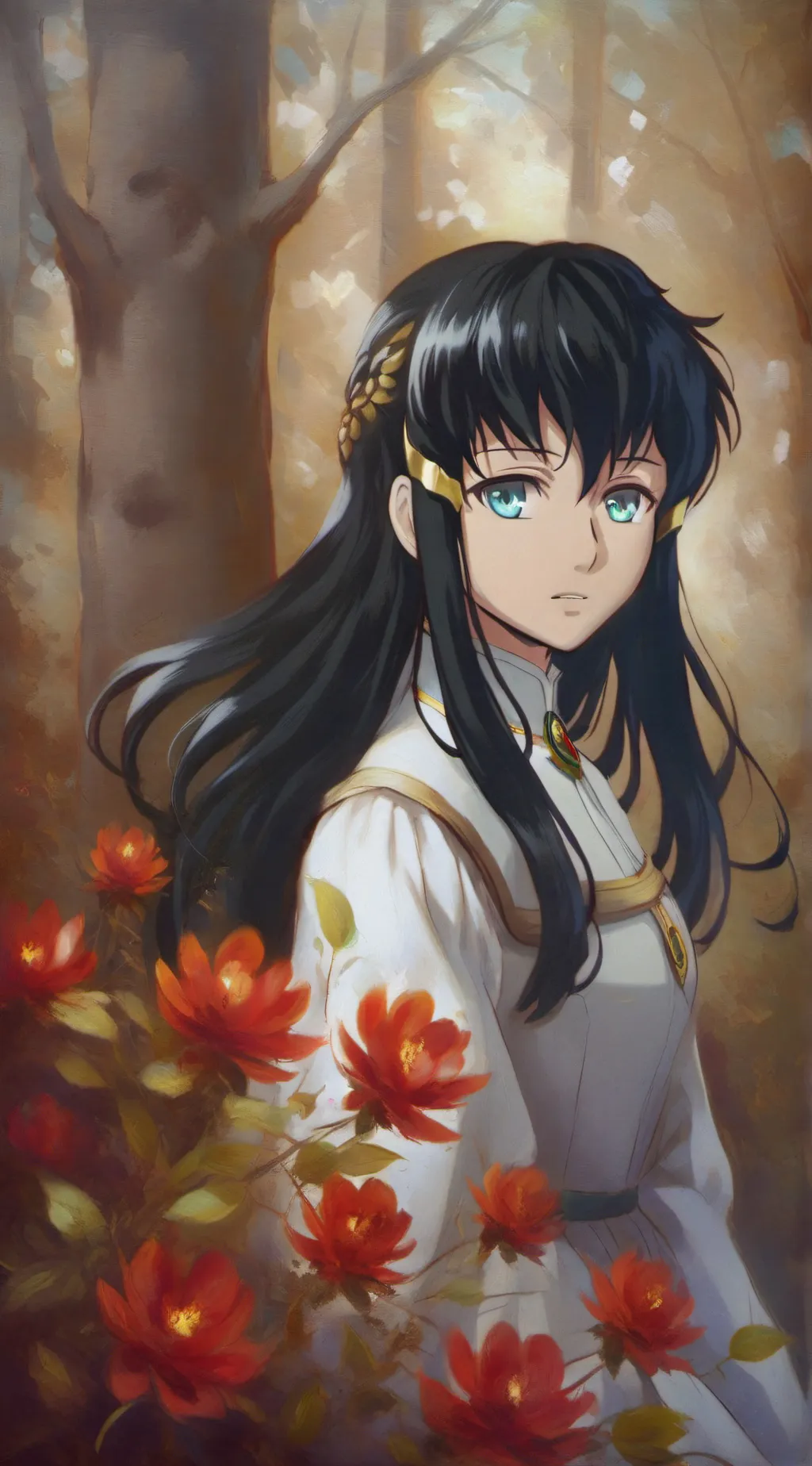 ai character: Muichiro background