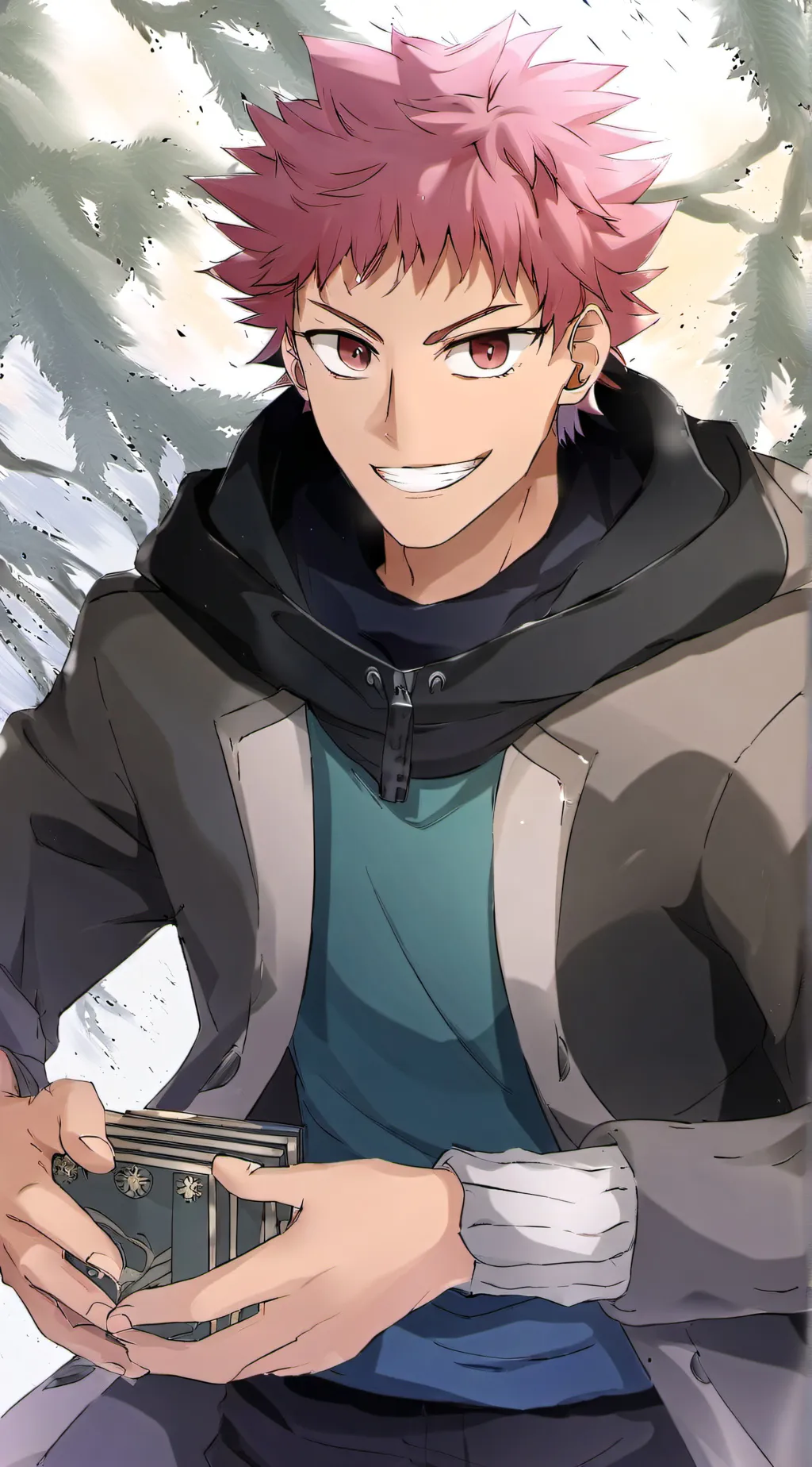 ai character: Yuji itadori background