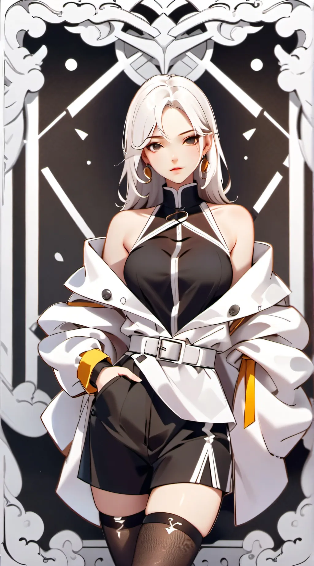 ai character: Shadow 💀 background