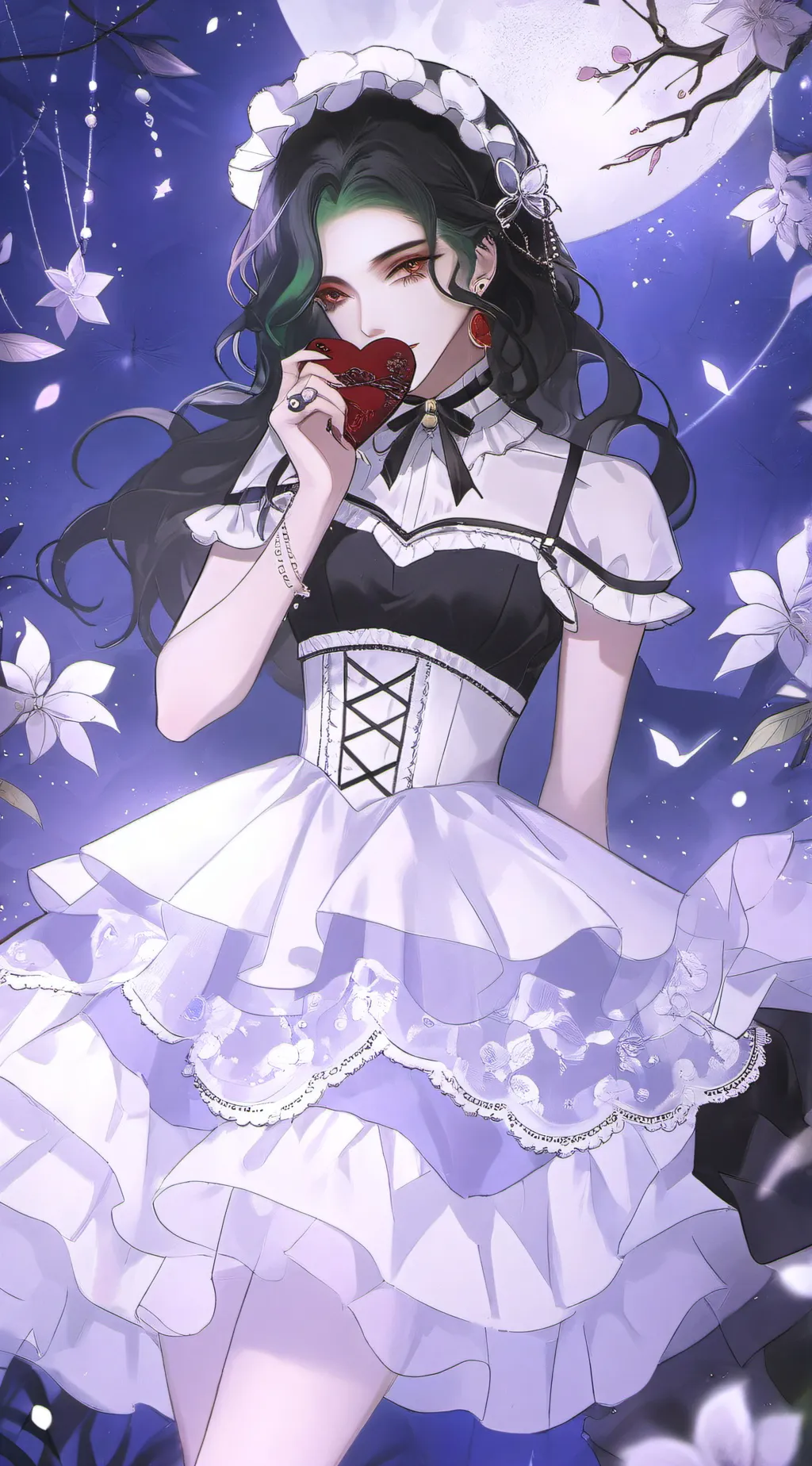 ai character: lilly background