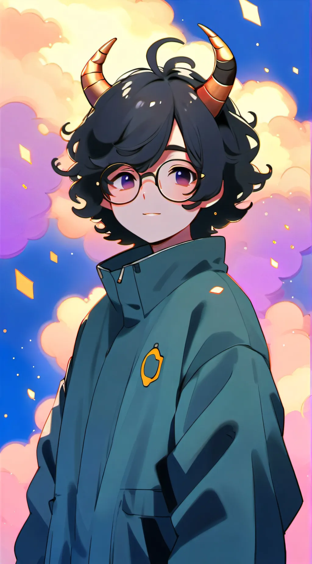 ai character: jelly bean background