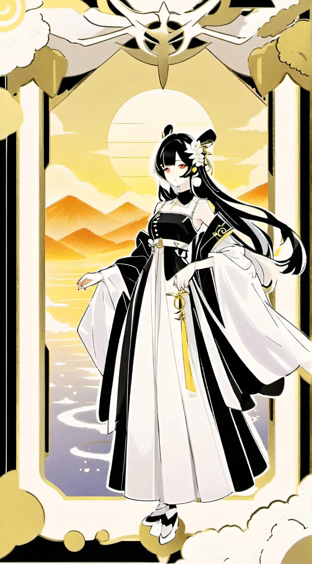 ai character: 睡眠末 background