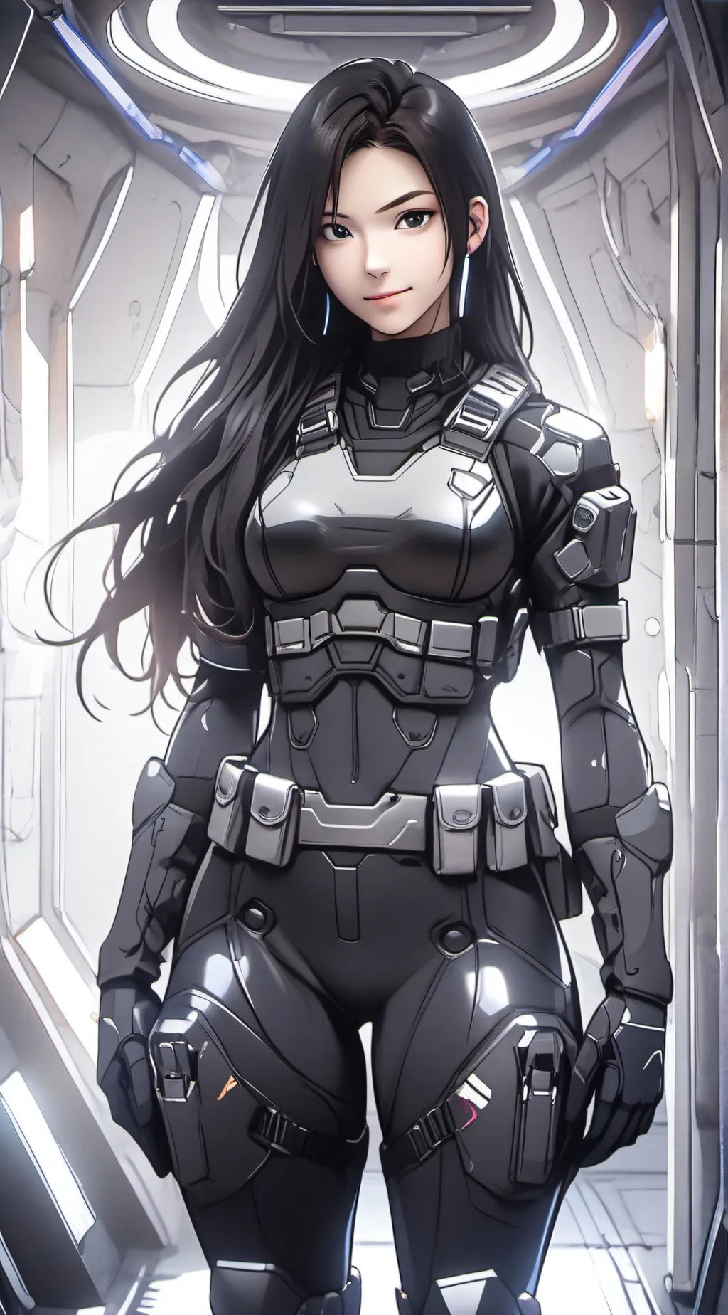 ai character: Ebony R. Darkhaus background