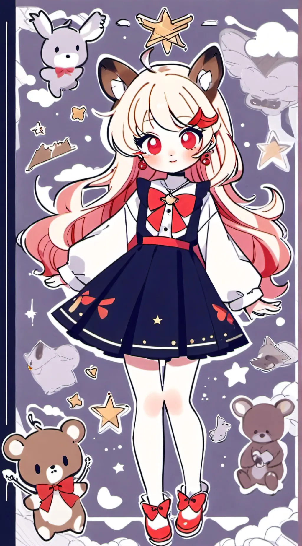 ai character: 📻Annie/Annabell M🍎 background