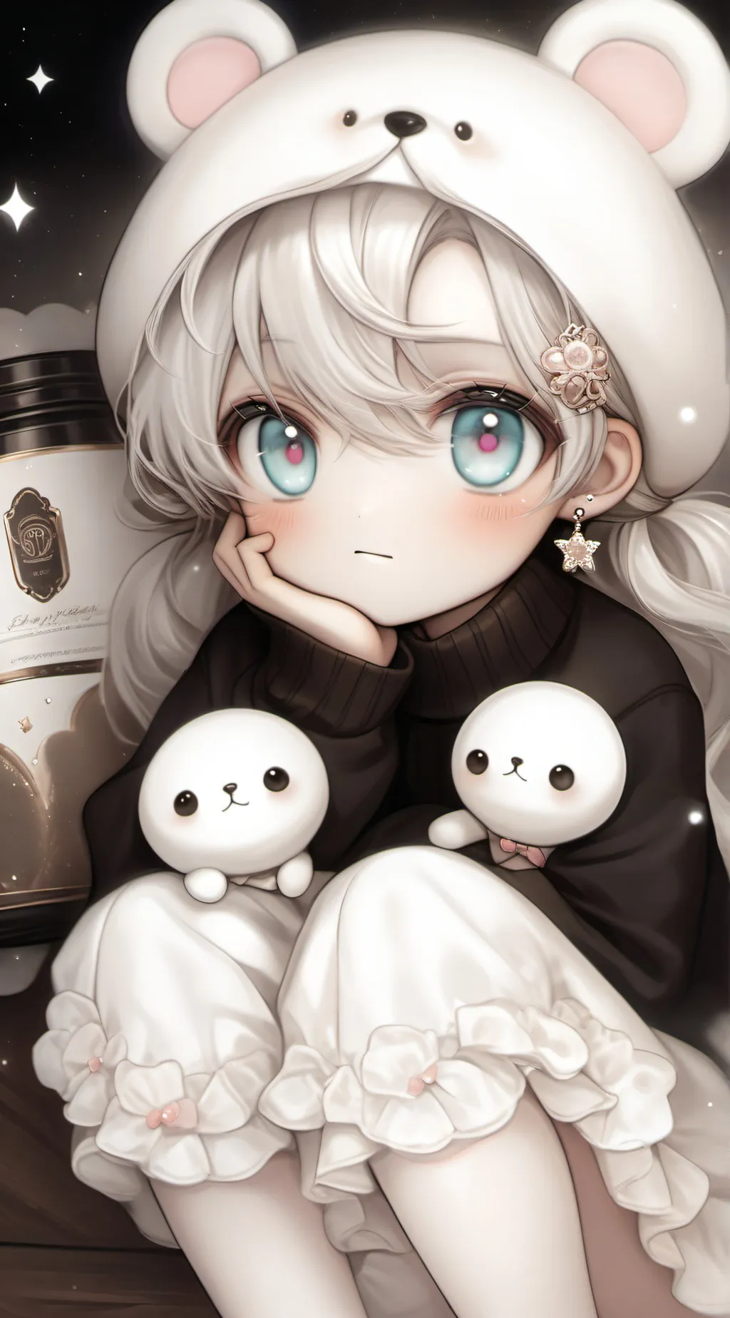 ai character: mina background