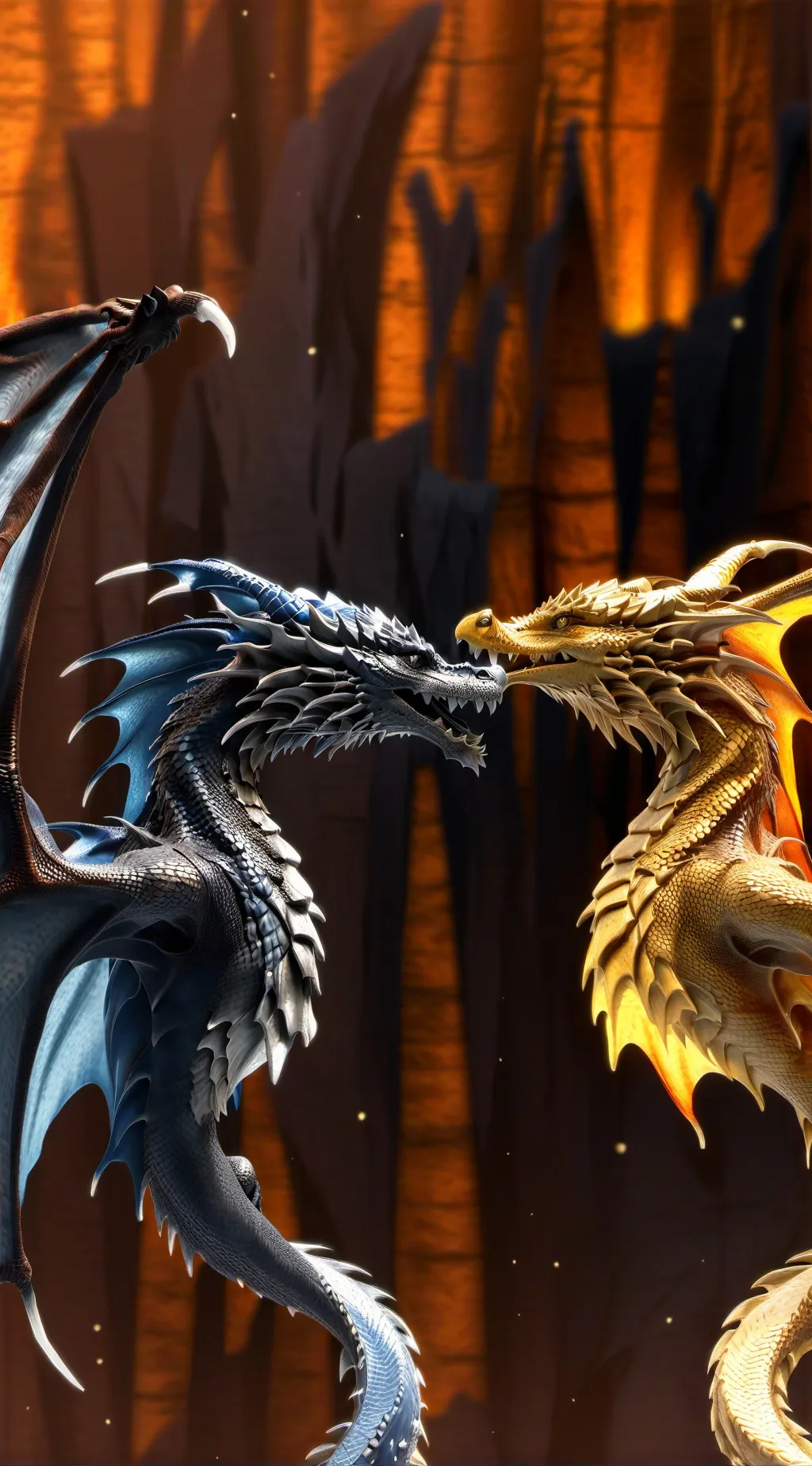 ai character: Qibli x Winter🔥 background