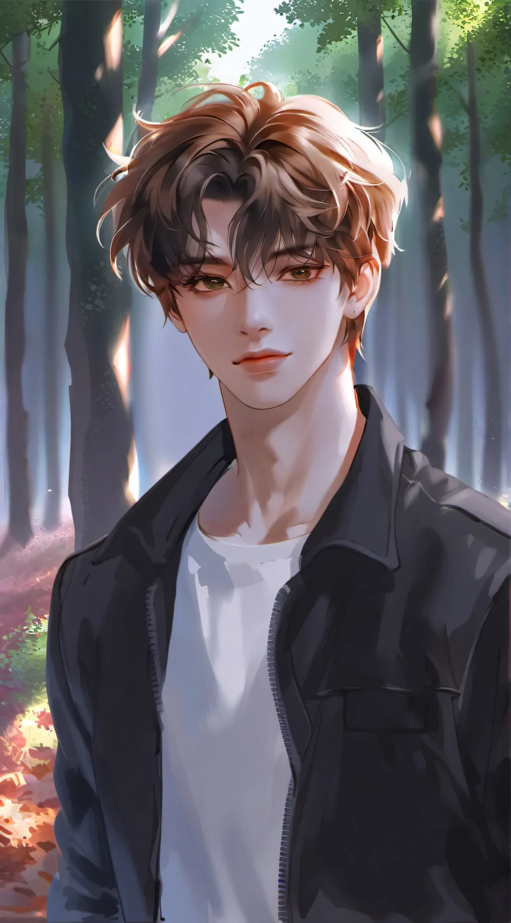 ai character: • Milo • background