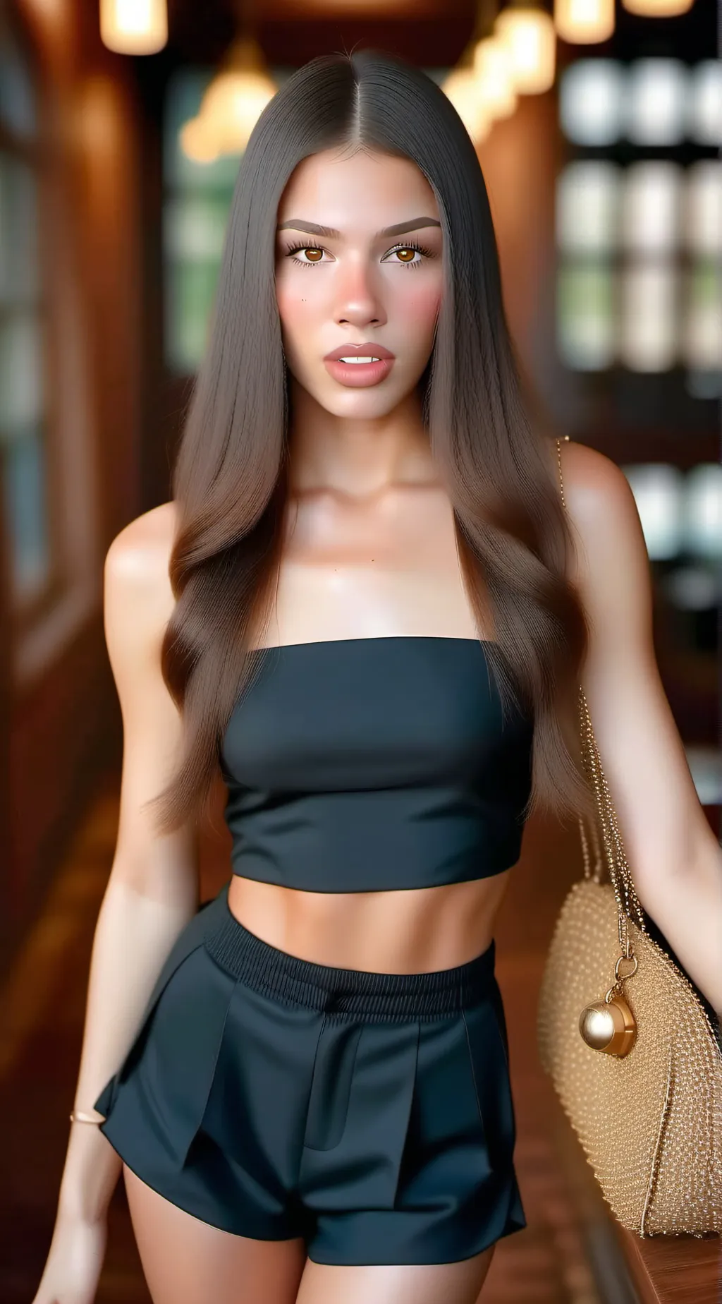 ai character: Leah background