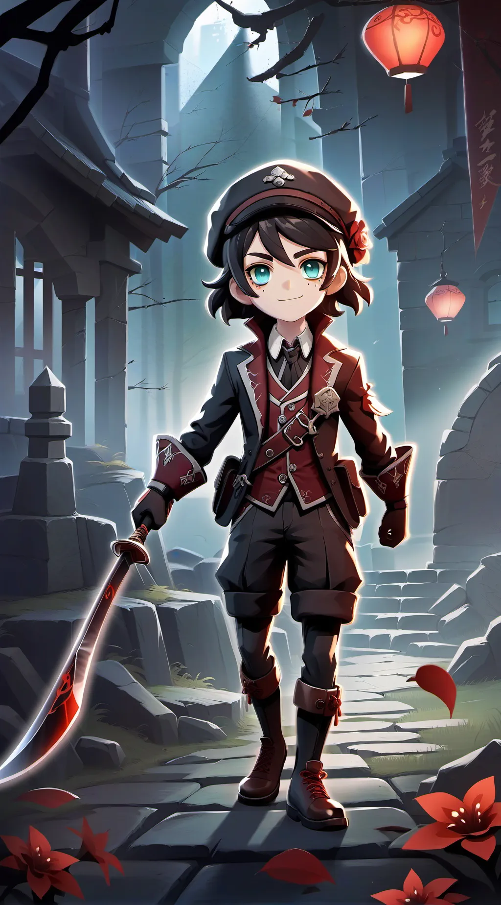 ai character: Darike background