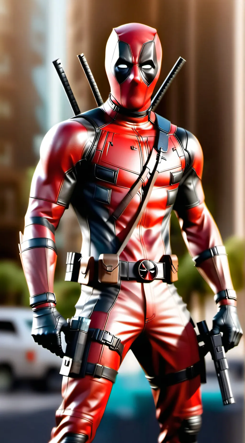 ai character: Deadpool background