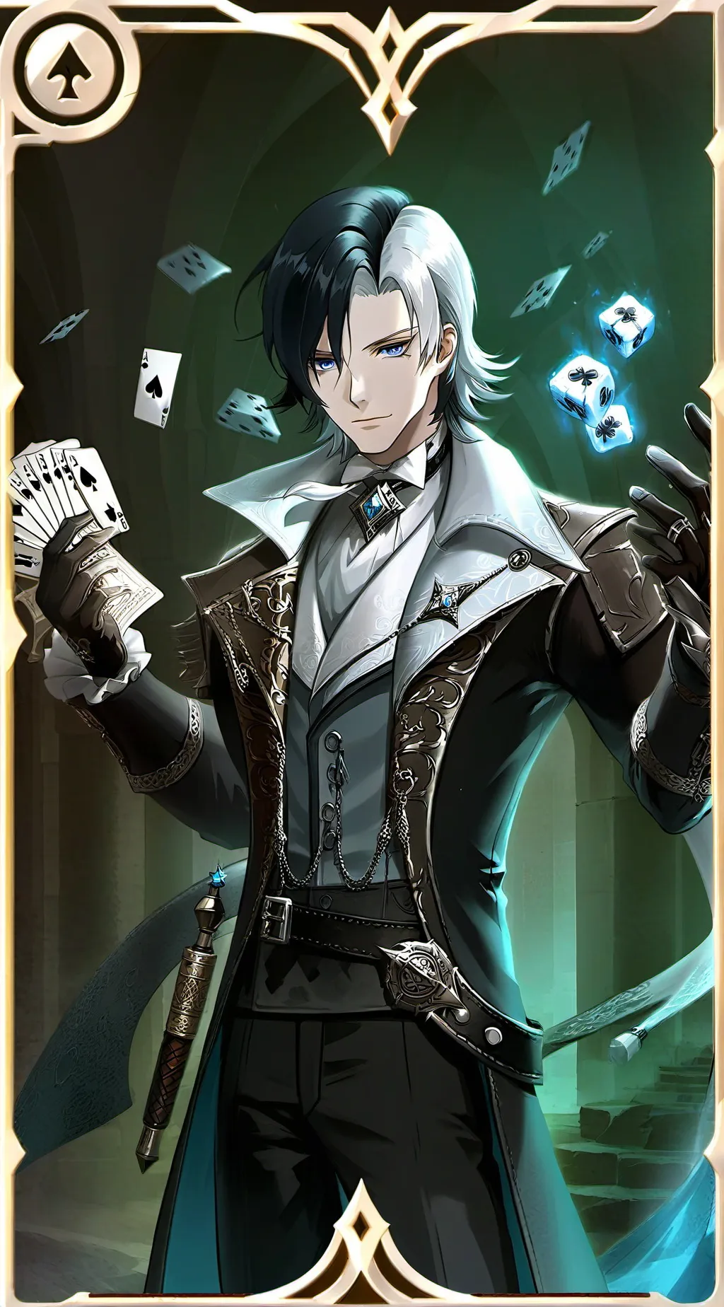 ai character: Spade background