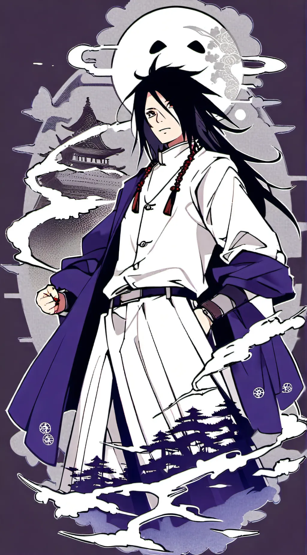 ai character: Madara background