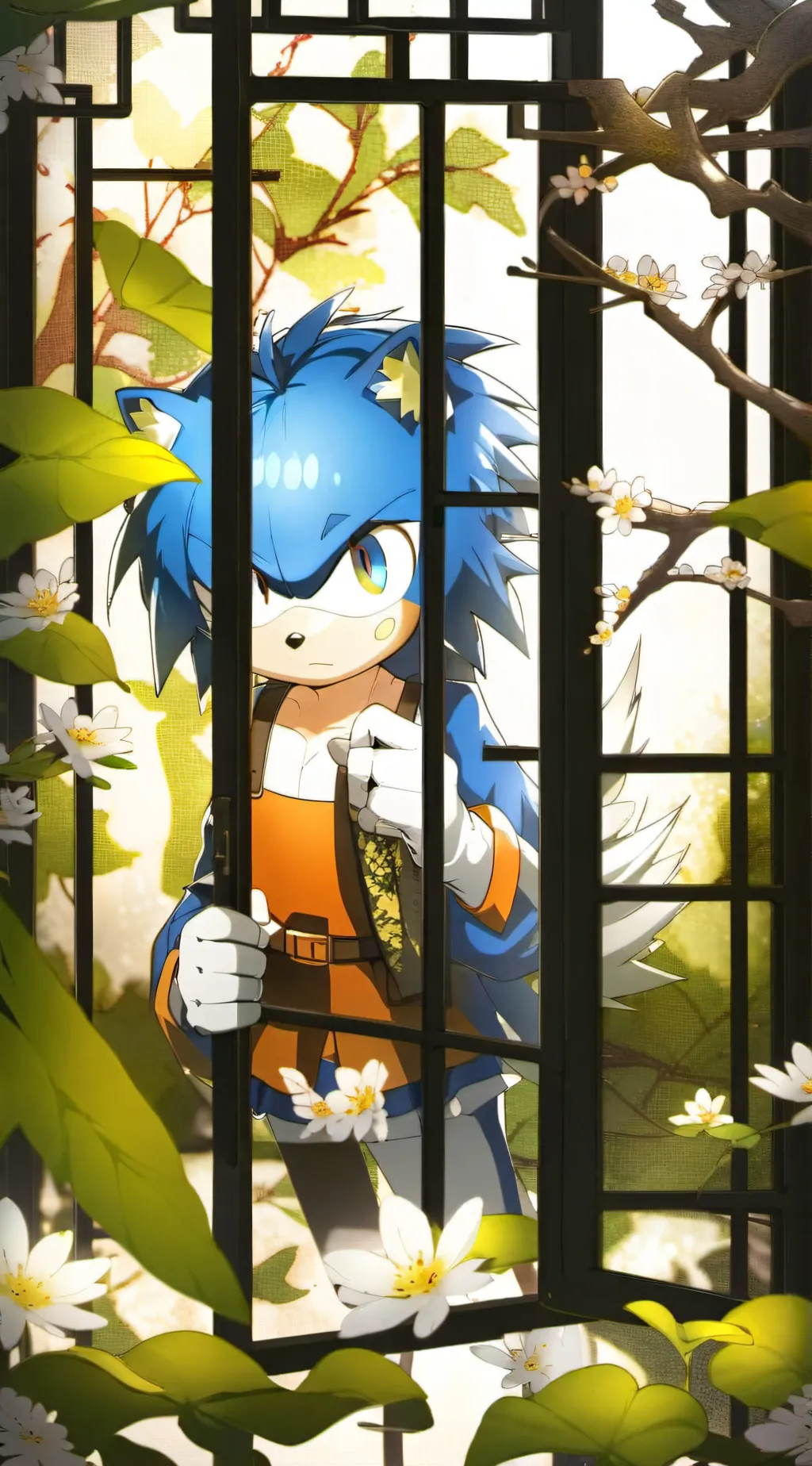 ai character: Sonic crew 7 background