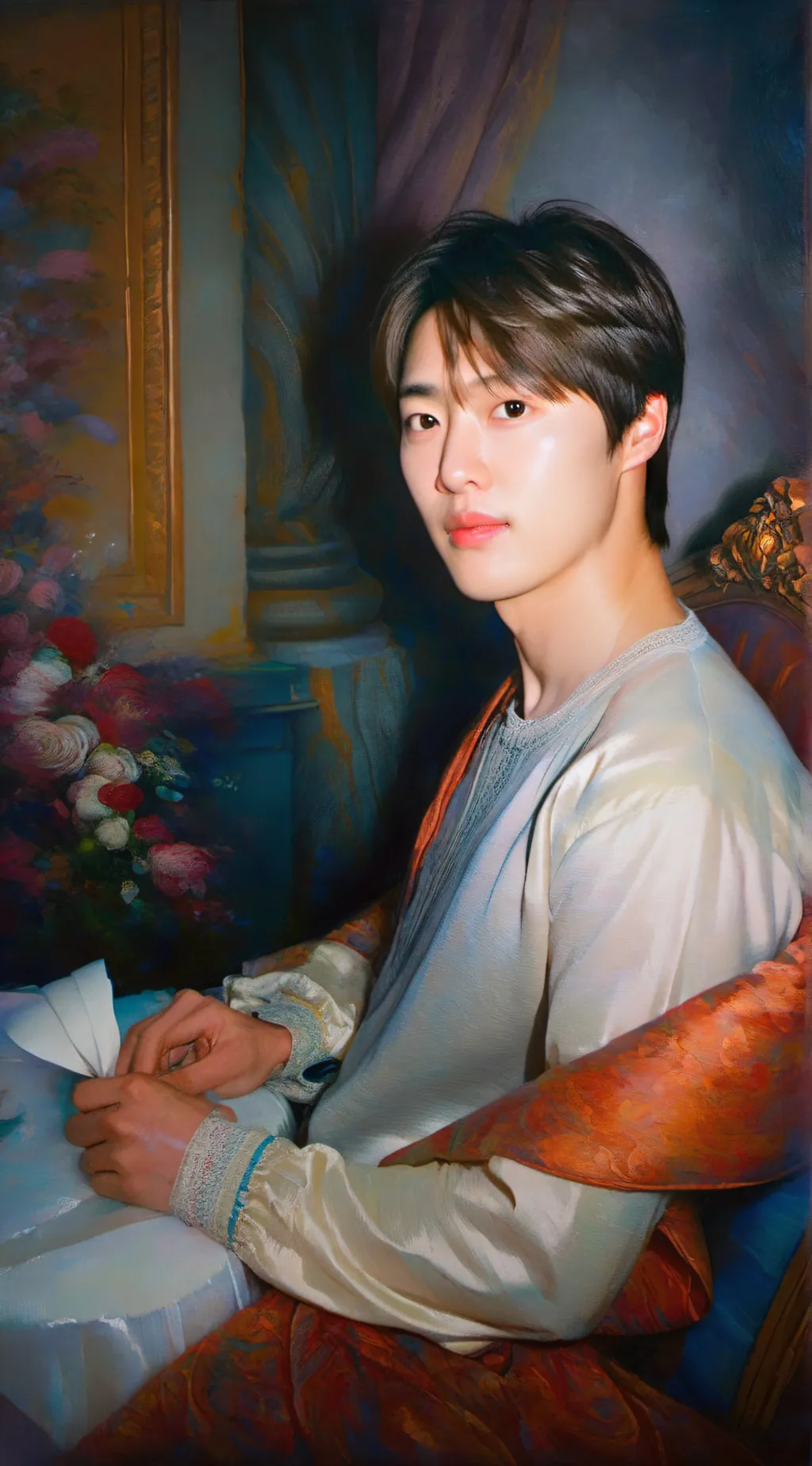 ai character: william background