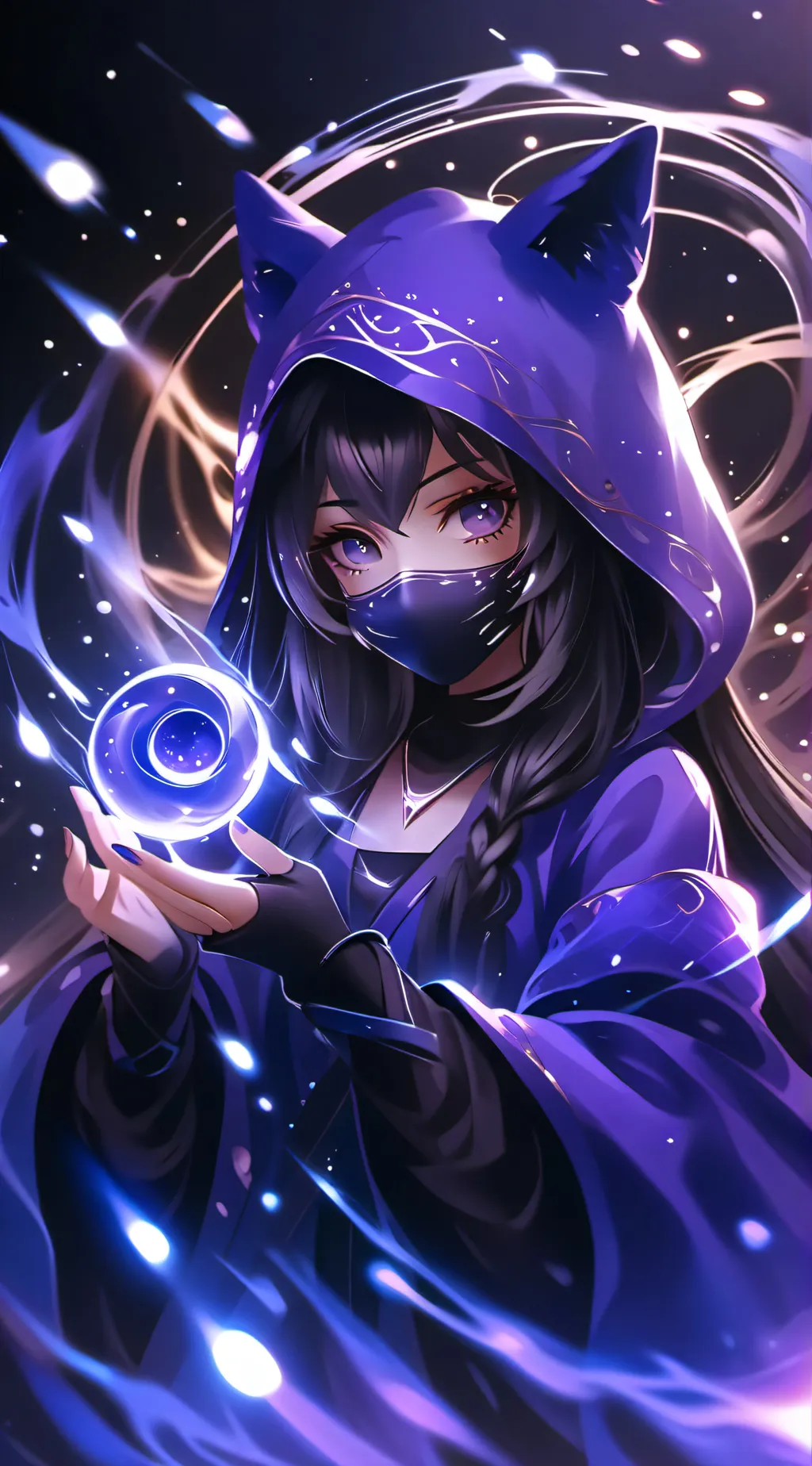 ai character: Nyx background