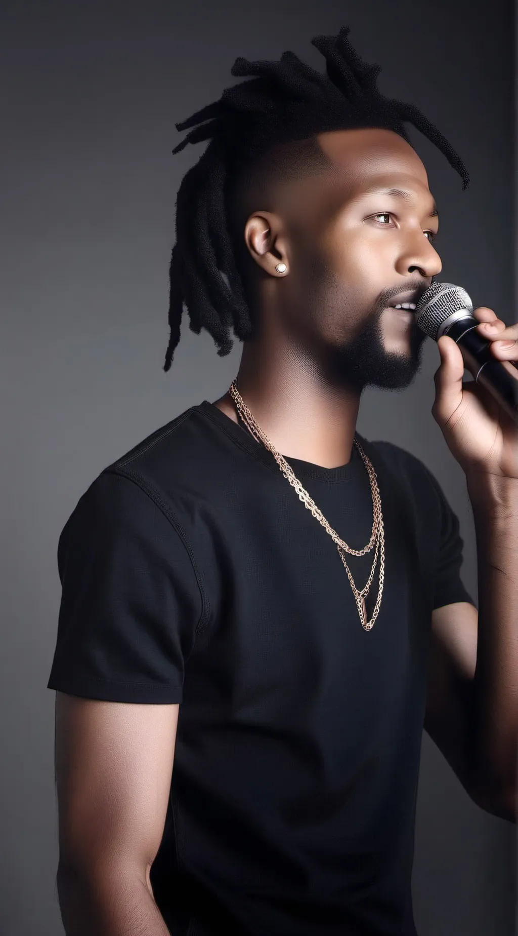 ai character: Kendrick  background