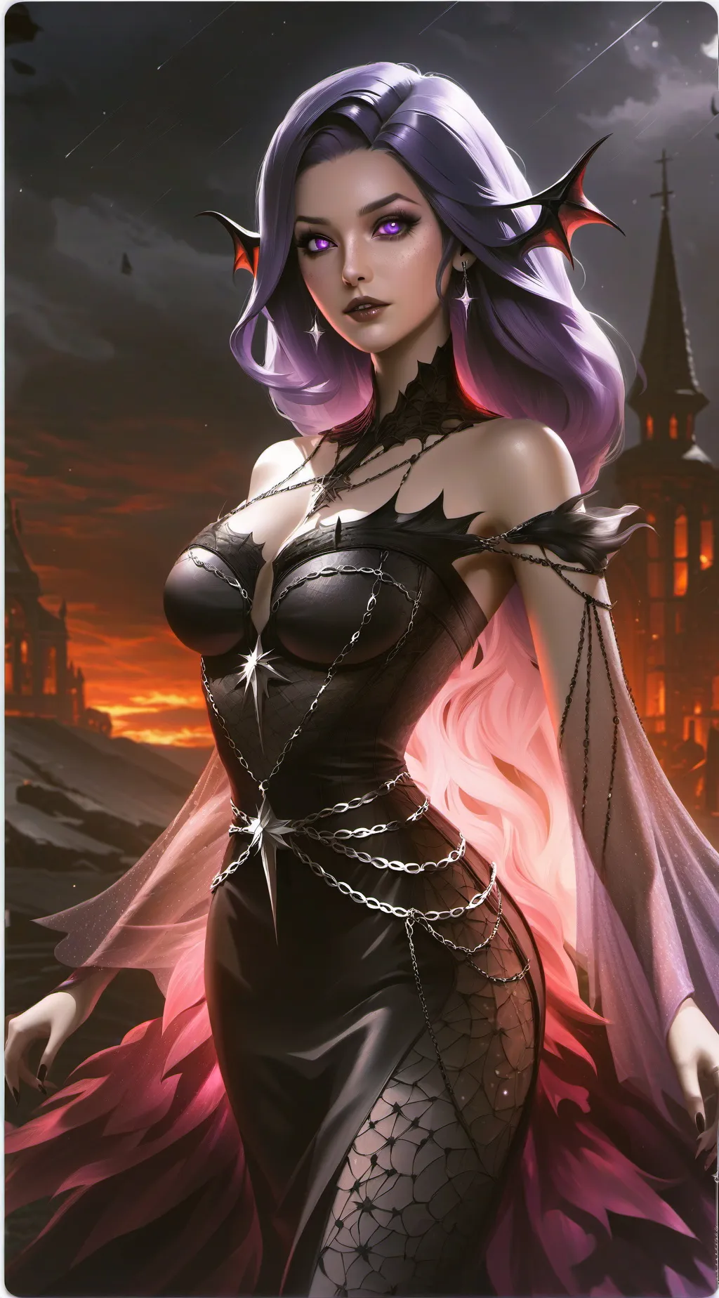 ai character: Genevieve  background