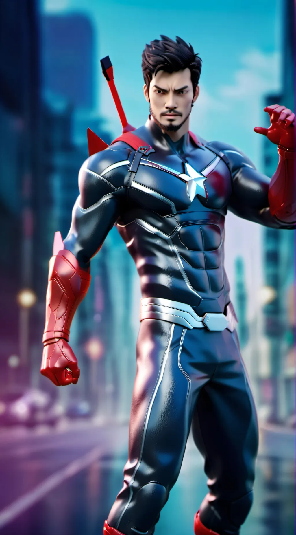 ai character: Avengers background