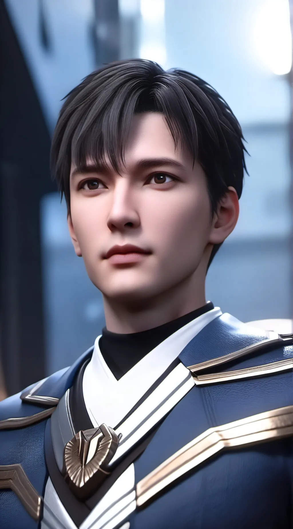 ai character: qibli background