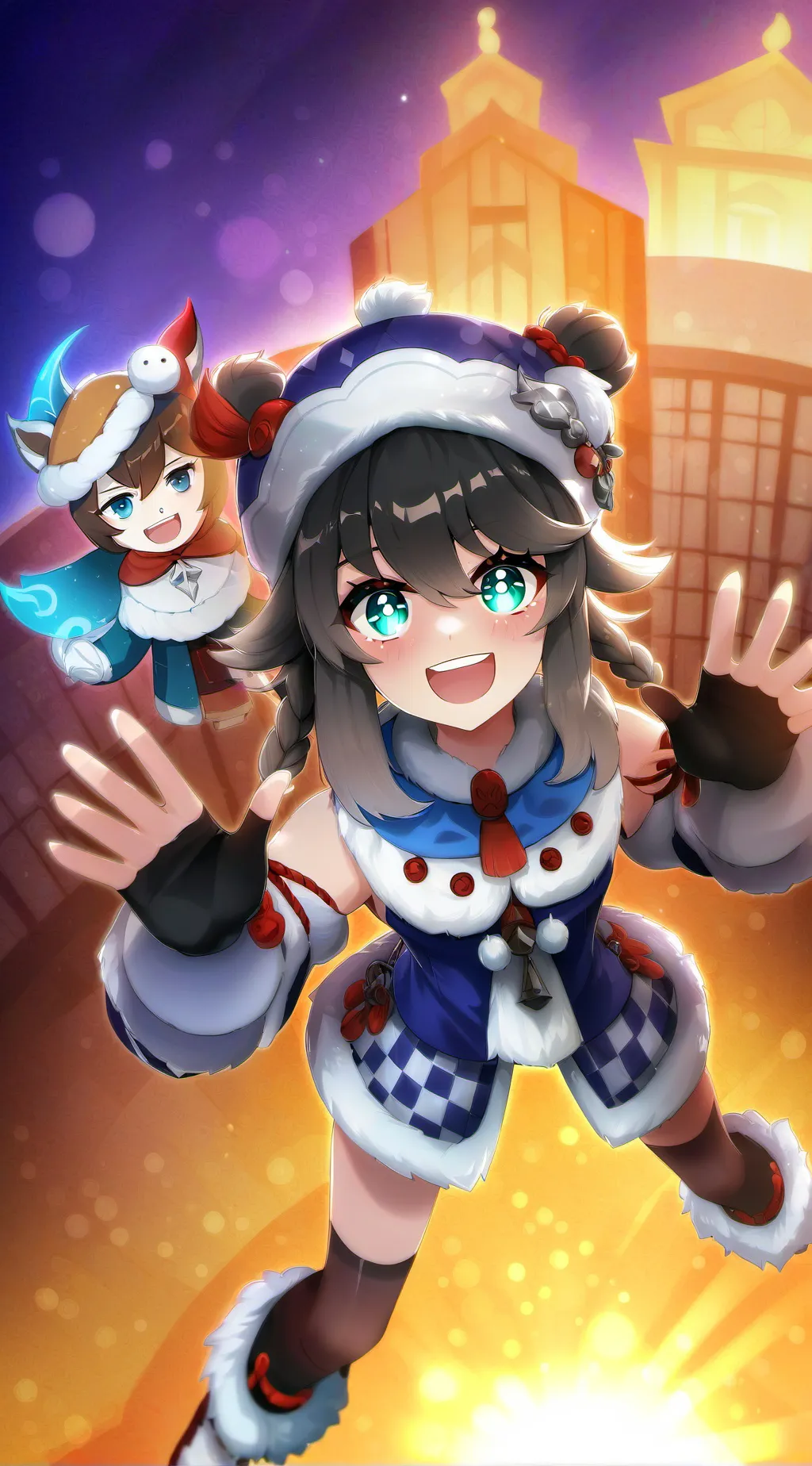 ai character: WINTER IN FPE background